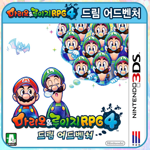 3DS 마리오&amp;루이지RPG4 드림어드벤처